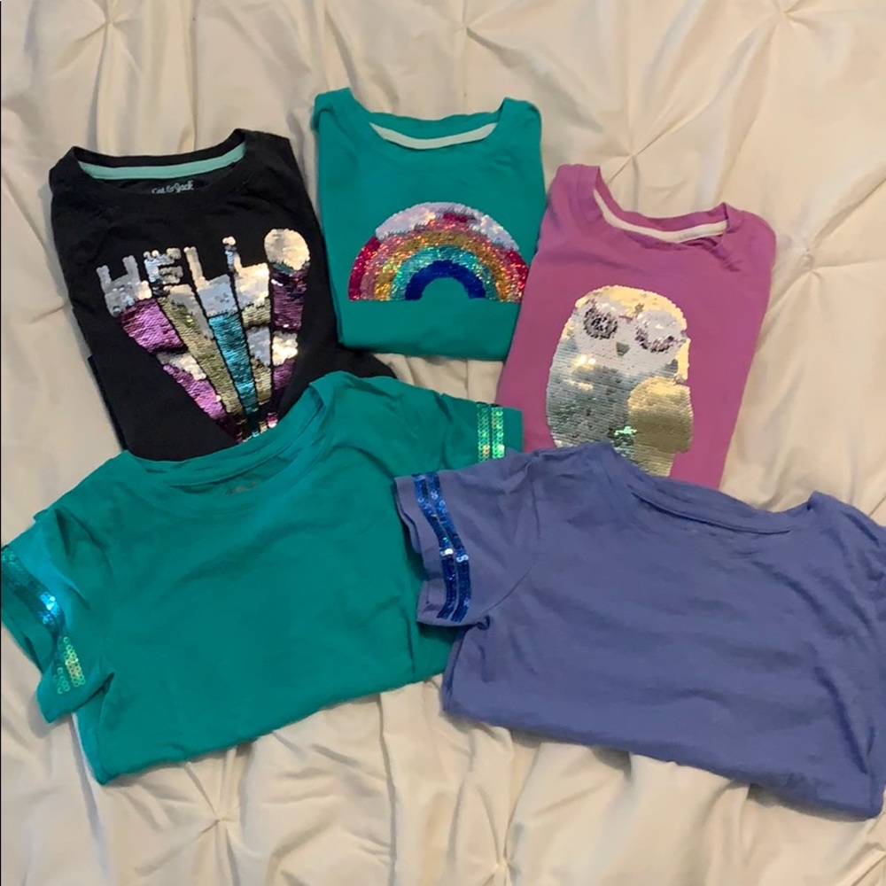 Girls shirt sleeve bundle